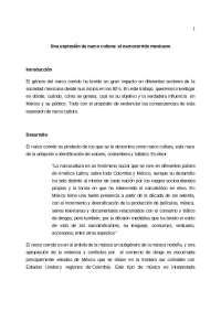 Una expresión de narco cultura: el narcocorrido mexicano