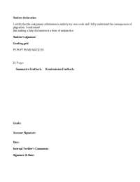 ASSIGNMENT ASSIGNMENT - 2 CLOUD COMPUTING | Exercises Computer Science ...