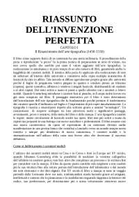 Riassunti del libro invenzione perfetta, storia del libro