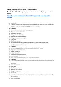 Liberty University ACCT 212 Exam 1 Complete solution | Exams Financial ...