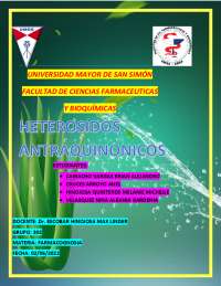 HETEROSIDOS ANTRAQUINONICOS