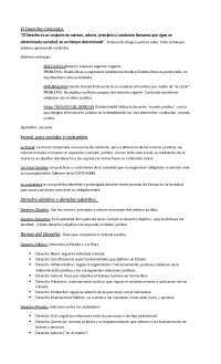 Introducción al Derecho: Concepto y Ramas