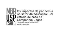 Apresentação de PPT para defesa do MBA em Finanças e Controladoria USP/ESALQ
