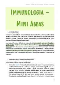 Riassunti “Le Basi dell’immunologia” di Abbas | Sintesi del corso di ...