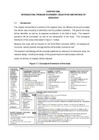 1. CHAPTER ONE: INTRODUCTION, PROBLEM STATEMENT ... | Study notes ...