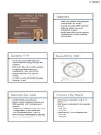 Nutrition Care Process: Intervention Documentation ...