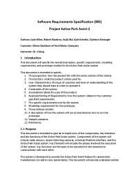 Software Requirements Specification (SRS) Project Active ... | Study ...