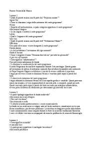 paniere delle risposte chiuse e aperte di storia della musica prof. Mingozzi