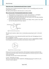 Fundamentals of Surveying: Horizontal Lines, Chain Surveying, and Compass Surveying