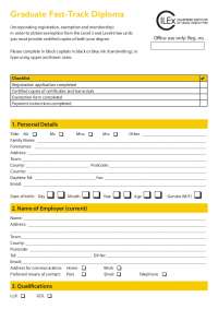 Graduate Fast-Track Diploma | Study notes Law | Docsity