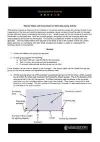 Chain Surveying Activity: A Practical Geometry Exercise for Students