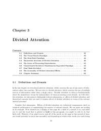 Divided Attention
