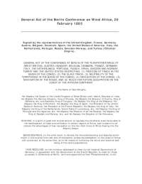 General Act of the Berlin Conference on West Africa, 26 ...