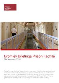 Prison Population and Costs: An Analysis of Increase and Implications