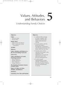 Understanding the Impact of Values, Attitudes, and Behaviors on Family Decision Making