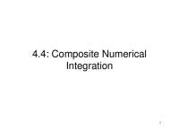 Composite Numerical Integration: Overcoming Large Intervals with Simpson's Rule