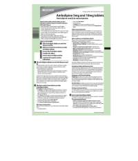 Amlodipine 5mg and 10mg tablets