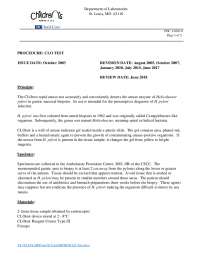 CLO Test: Detecting H. pylori Infection with CLOtest Rapid Urease