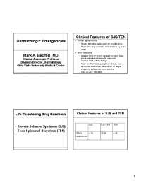Dermatologic Emergencies