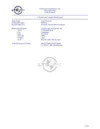 Safety Data Sheet: Lead (II) Nitrate