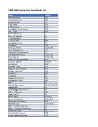 2022 MSNS Spring Coin Show Dealer List: A Comprehensive Guide to Participating Dealers