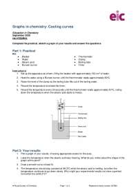 Cooling Curves Experiment: Graphing Temperature Changes of Melting Stearic Acid