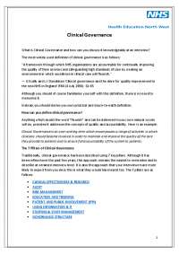 Clinical Governance