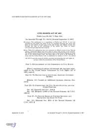Civil Rights Act of 1957: Text and Amendments