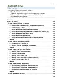 CHAPTER 12: RADICALS Contents | Slides Elementary Mathematics ...