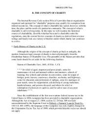 Exemption Guidelines for IRC 501(c)(3) Organizations