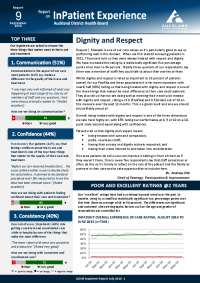 Patient Experience: Dignity and Respect in Healthcare