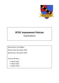 Assessment and Feedback in BTEC Programmes: A Guide for Learners and Teachers