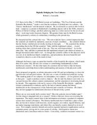 Bridging the Gap Between Science and Literature: A Half-Century Progress