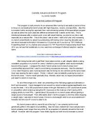 Candito Advanced Bench Program