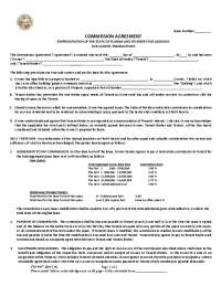 Commission Agreement for Leasing Transactions between Owner and Tenant Broker in Florida