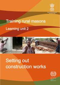 Setting out construction works