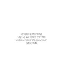 X-ray Crystal Structures ofXe(II)-N and Xe(ll)-0 Bonded ...