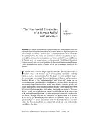 Women's Symbolic Capital in Homosocial Economies: 'Frankford' and 'Mountford' Study