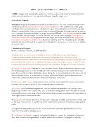 aristotle & the elements of tragedy