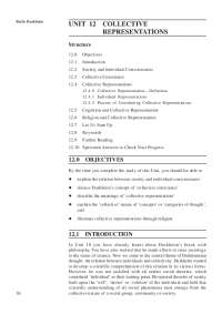 Understanding Durkheim's Theory of Collective Conscience and Collective Representations