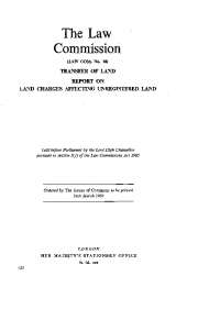 Land Charges Act 1925: Registers, Defects, and Reforms