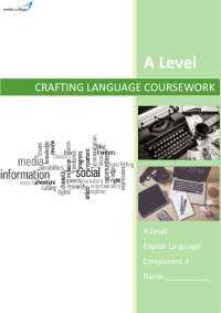 CRAFTING LANGUAGE COURSEWORK