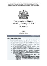 Definition of Entitled Resident in Scottish Conveyancing and Feudal Reform Act 1970
