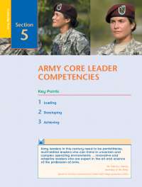 ARMY CORE LEADER COMPETENCIES