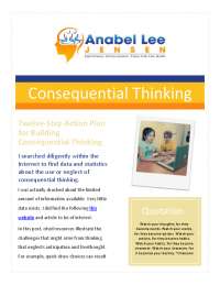 Consequential Thinking: Twelve-Step Action Plan and Moral Dilemmas