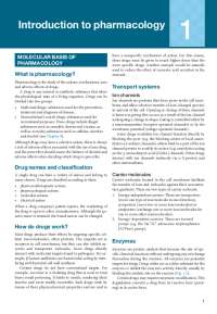 Introduction to Pharmacology: Drug Actions, Mechanisms, and Adverse Effects