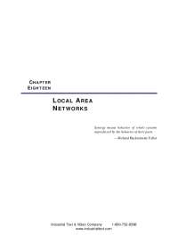 Local Area Networks in Industrial Automation: Role, Topologies, and Communication Media