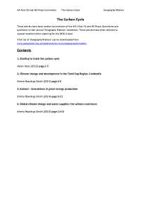 The Carbon Cycle | Study notes Geography - Docsity