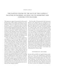 The Cappella Palatina Ceiling: A Multicultural Masterpiece in Palermo, Sicily