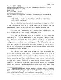 ncpi—crim 206.50 involuntary manslaughter-other than by ...